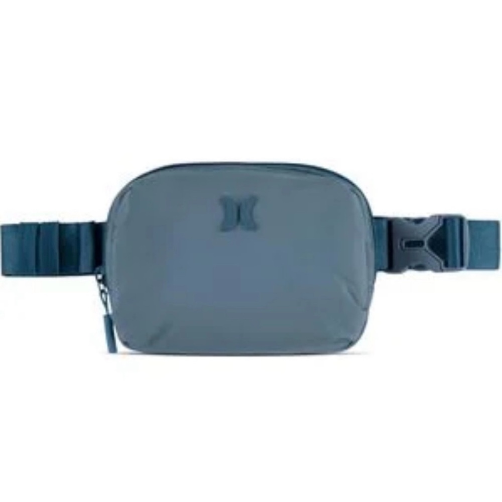 Hurley Blue Belt Bag Minimalist Design Fanny Pack Waist Pack